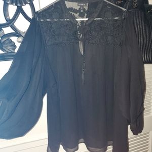 Torrid sheer blouse